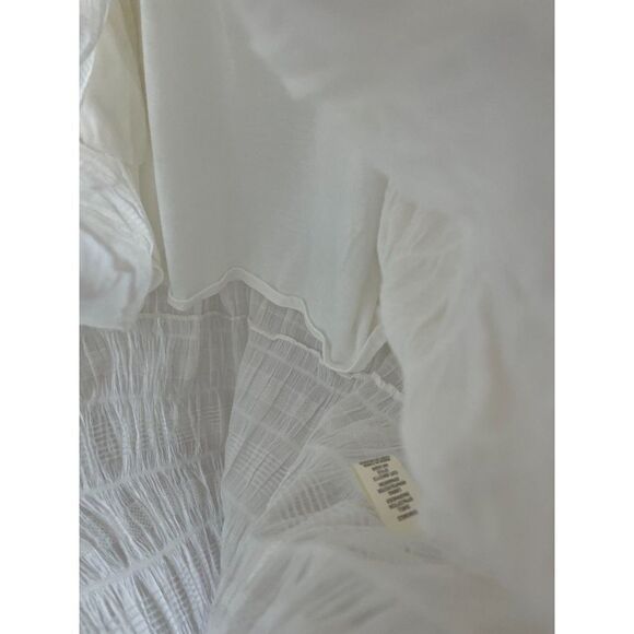 Max Studio Size Large Sleeveless White Maxi Dress - Picture 6 of 8